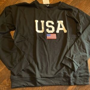 USA summer sweatshirt. Bought on Amazon and never worn.